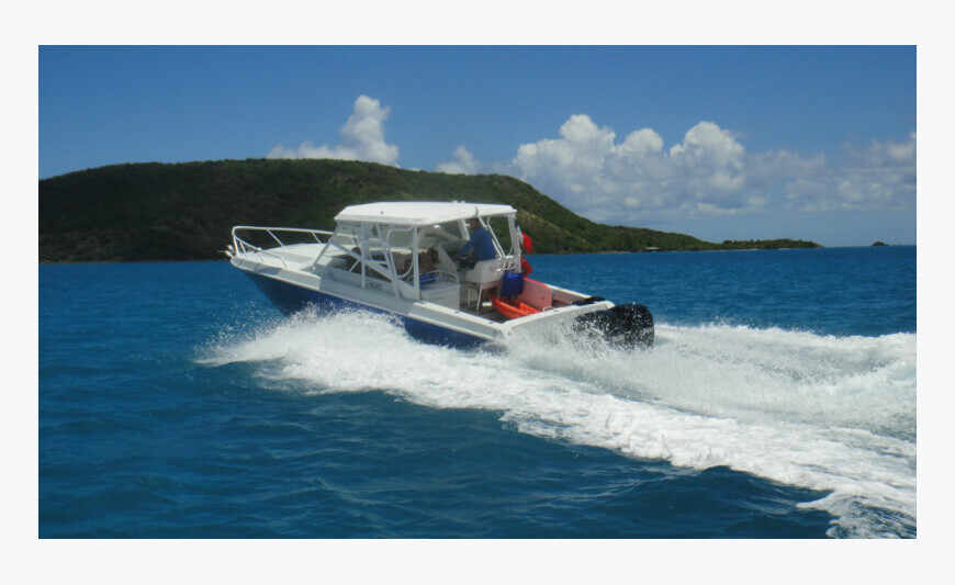 contender 35 cabine