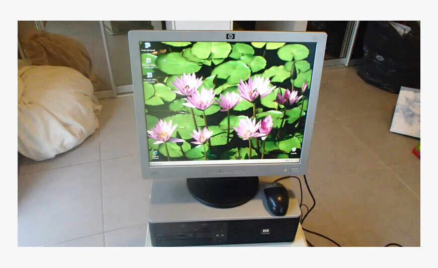 PC HP de bureau installé XP pro à prix cassé