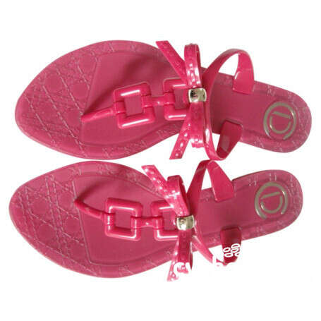 Jelly thongs DIOR