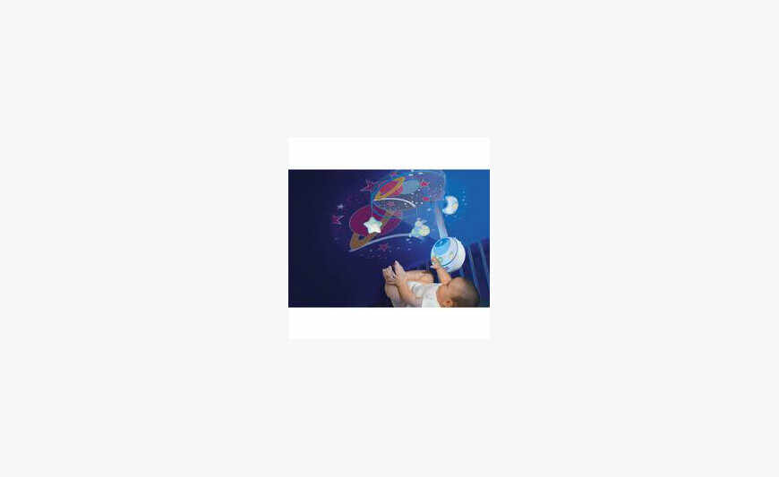 Mobile dreams, double projection, blue, chicco