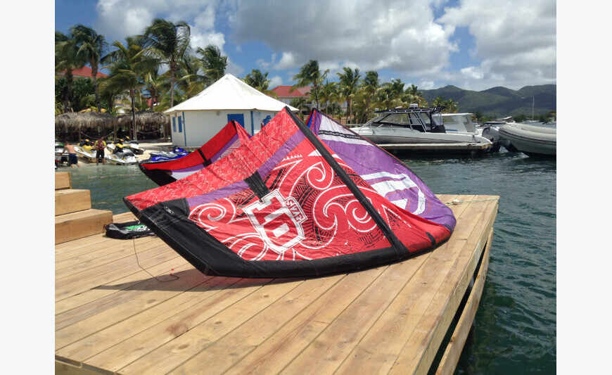 aile de kitesurf bandit 6 10m 2013