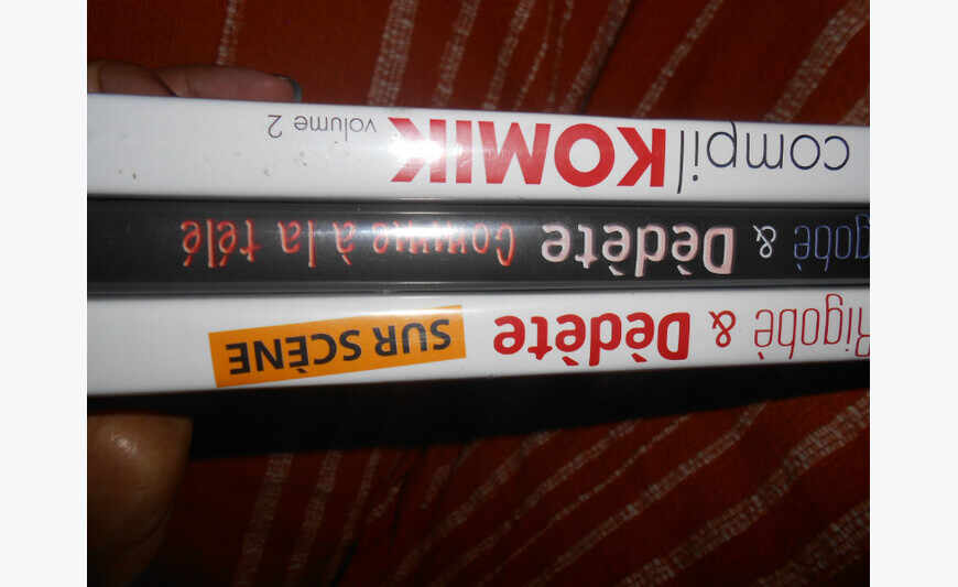 Lot de dvds comique antillais tbe