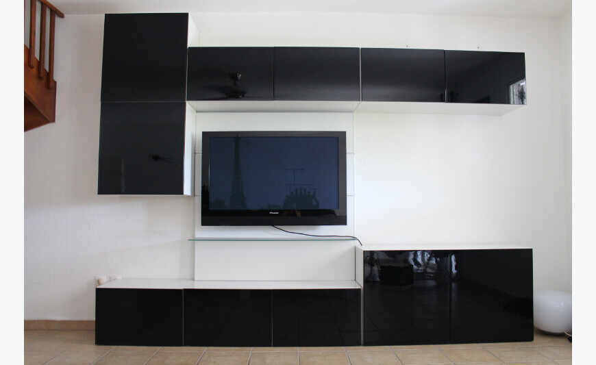 Mueble TV-estantes ajustable IKEA
