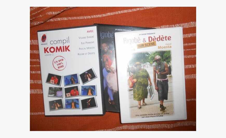 Lot dvd humour antillais rigobè & Dedette, Emigré