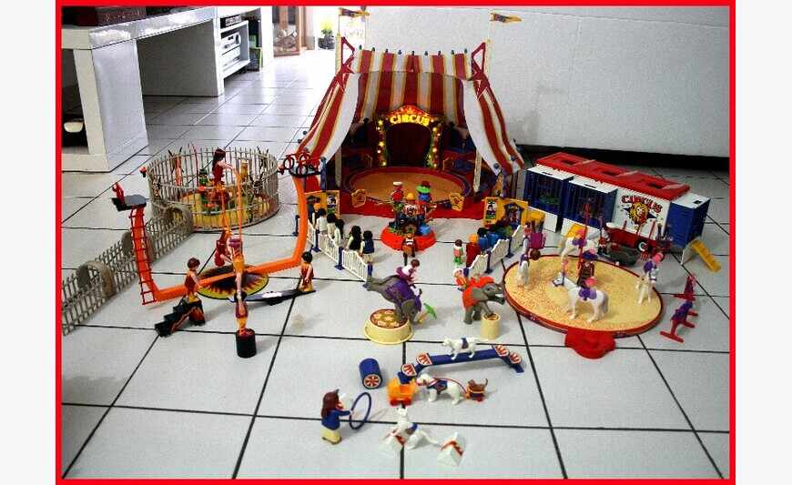 playmobil - cirque complet - excellent état