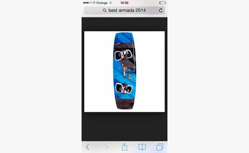 Planche Kite armada best 2014 138x42