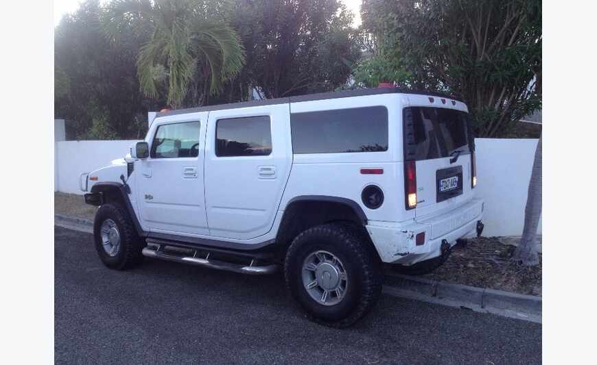 hummer h2 blanc