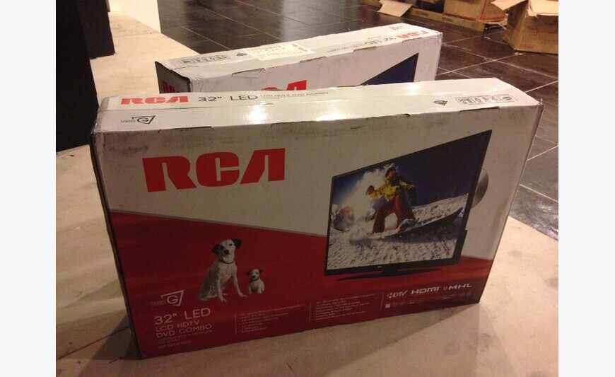 TV RCA LED 32 " HDTV 720p with Built-In DVD