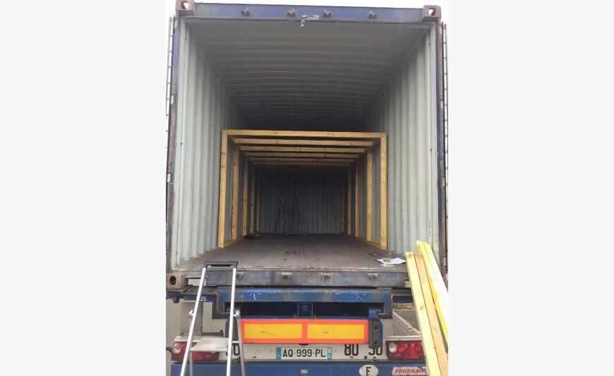 Mezzanine for container