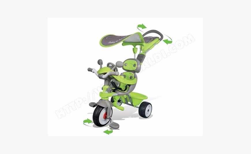 Evolutionary tricycle Smoby Baby Drive (green)
