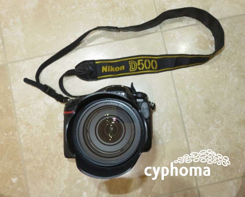 appareil photo D 500 objectif 18 / 300 (NIKON)