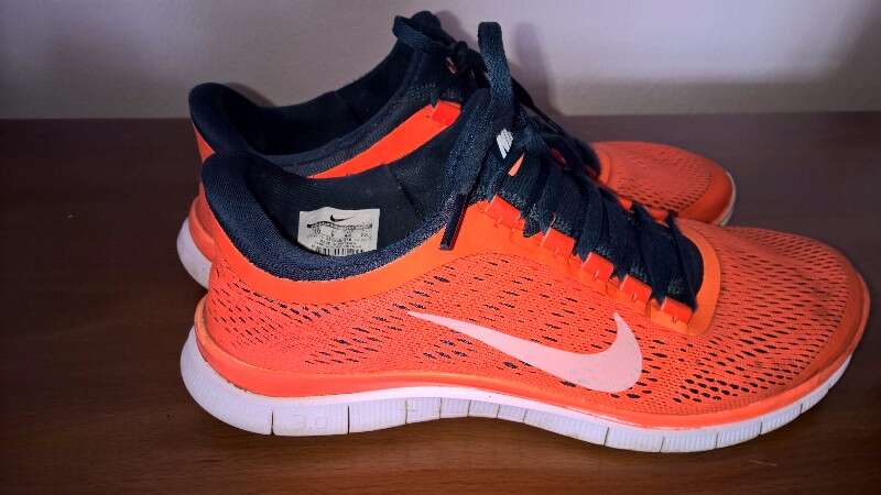 Nike Free Run 3. 0 Orange Fluo