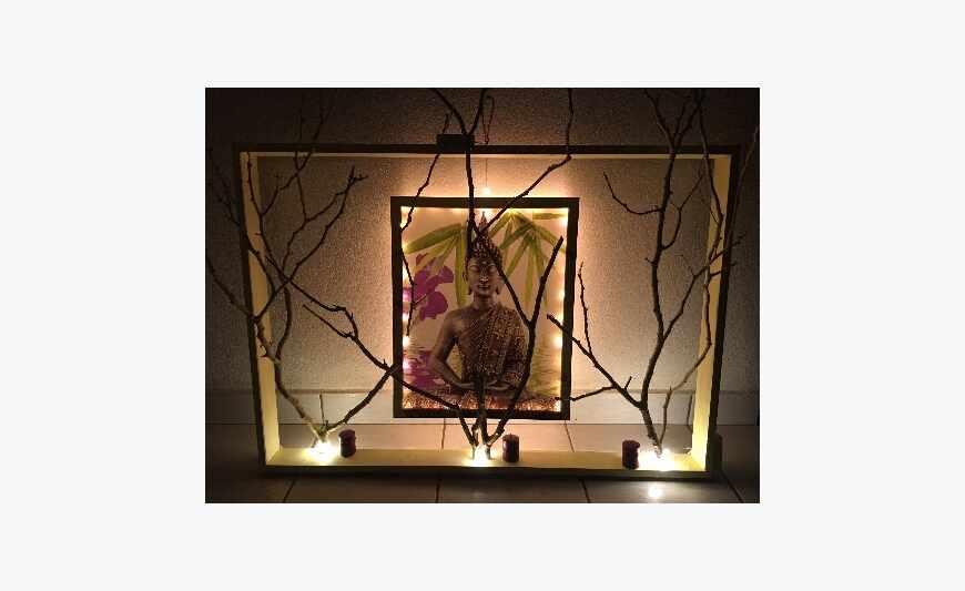 Wall deco Boeddha