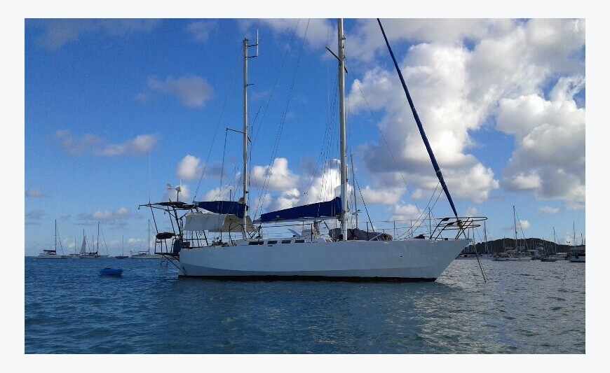 Ketch de acero de 11. 50 m