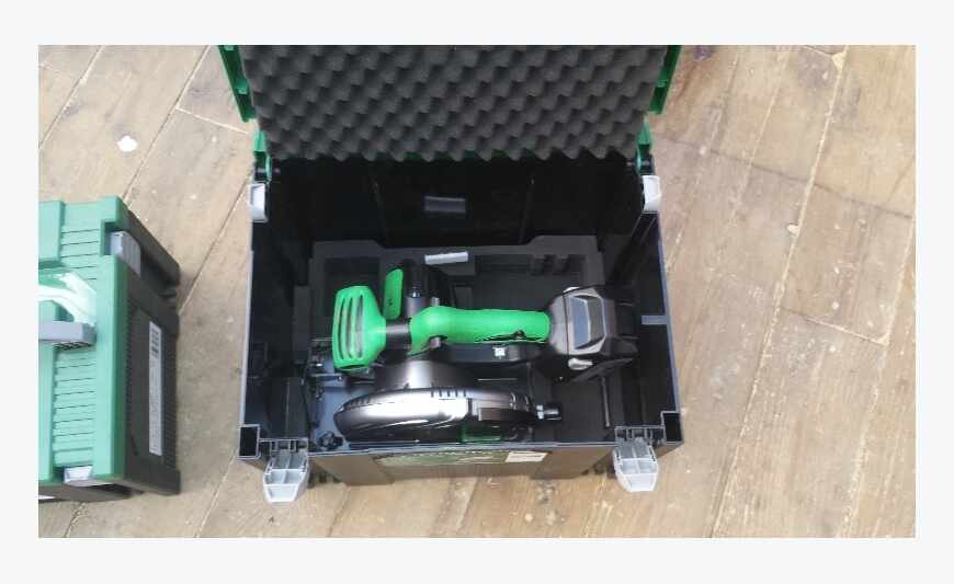 scie circulaire hitachi 18v 5. 0 AH