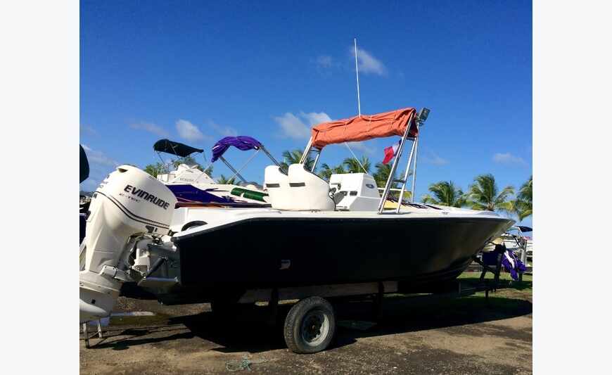 Bateau Fusion 26 prêt à naviguer