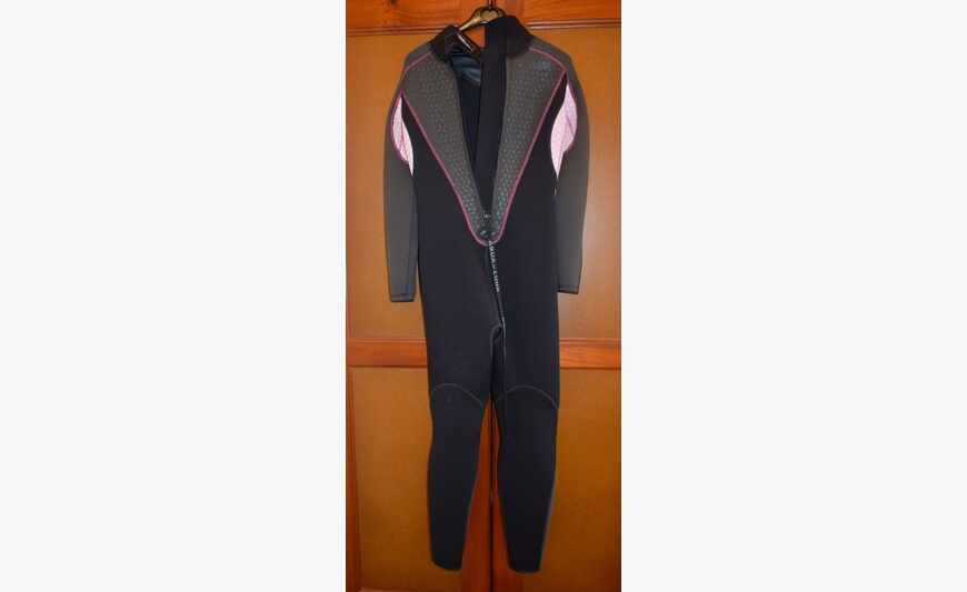 Combinaison Plongee AQUA LUNG, shorty femme.