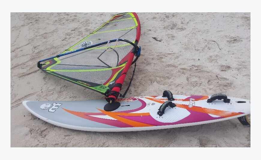 windsurfing MISTRAL SWITCH 97L + EZZY 5. O