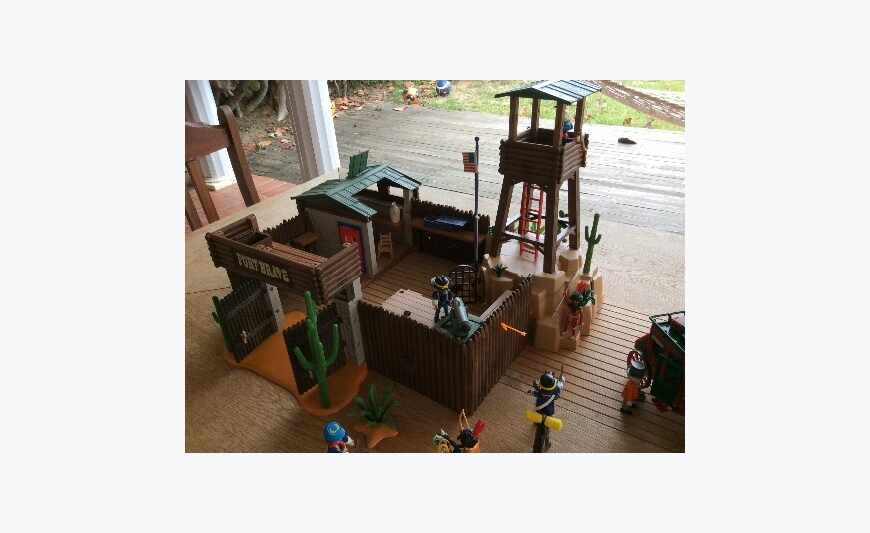 Playmobil lote vaqueros y los indios