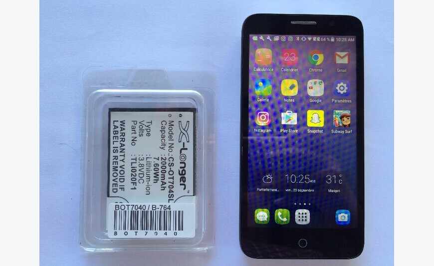 smartphone alcatel one touch pop 3