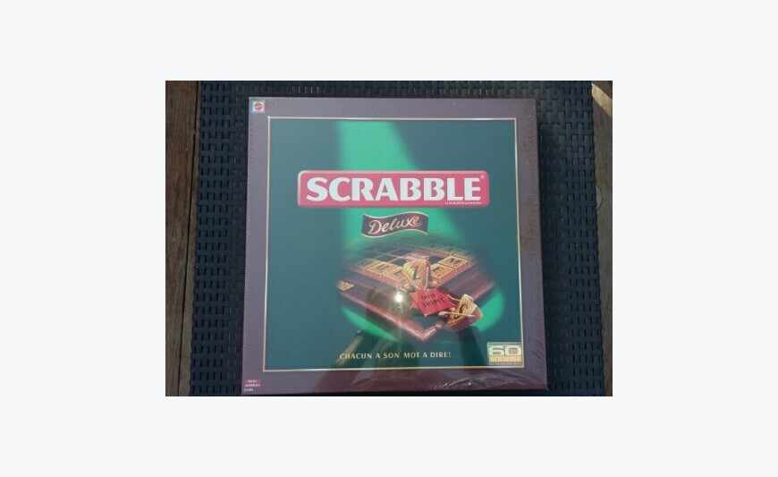 Scrabble édition Deluxe en bois
