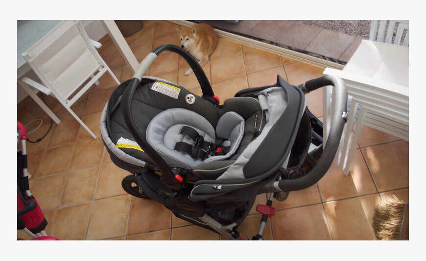 GRACO pushchair cosy + adapted car seat