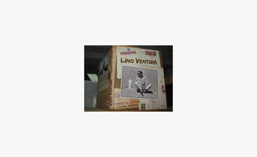 Lino Ventura - Carnets de Voyages dédicacé