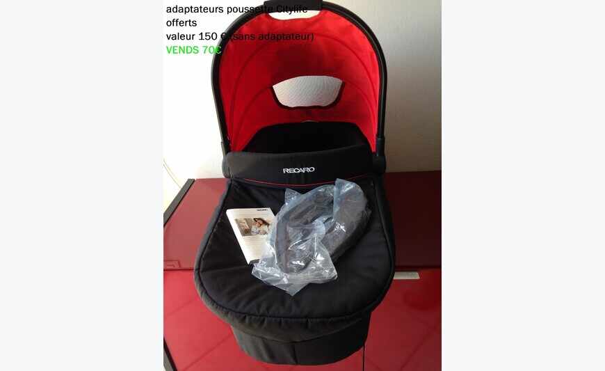 Nacelle couffin pliable bébé Recaro
