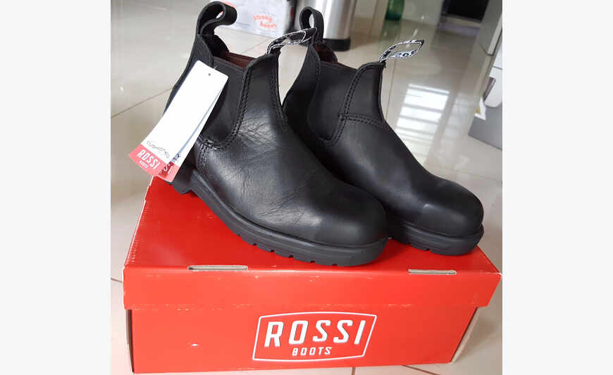 Australian Rossi bottes en cuir neuf