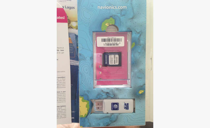 carte micro sd navionics 3xg caraibes +sud am