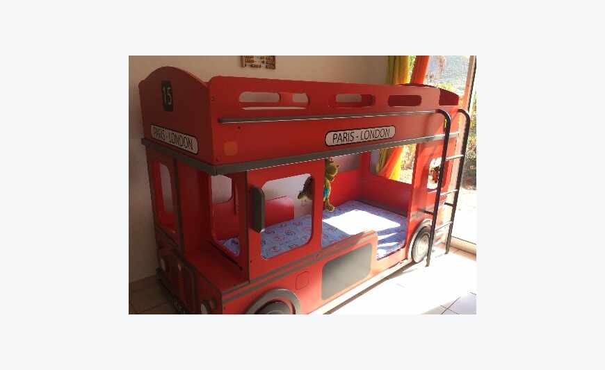 Bus Anglais lits superposés