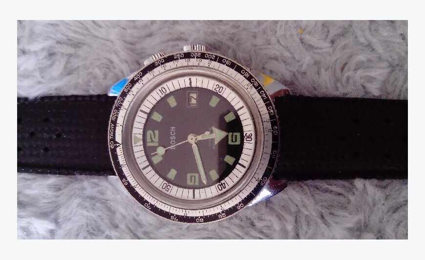 Montre Homme Marque BOSH Plongée 1970