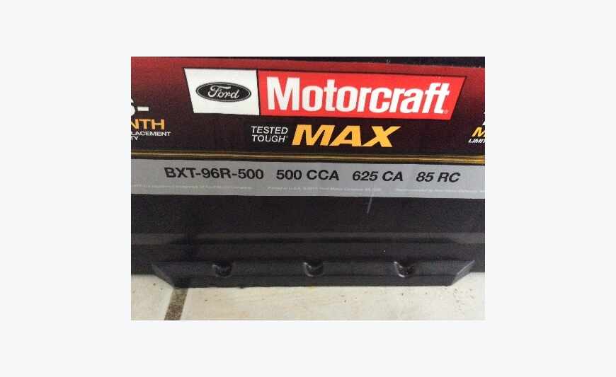 Battery warranty 3 years Ford