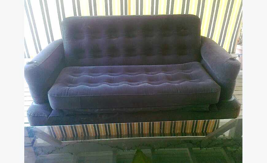 large inflatable sofa-