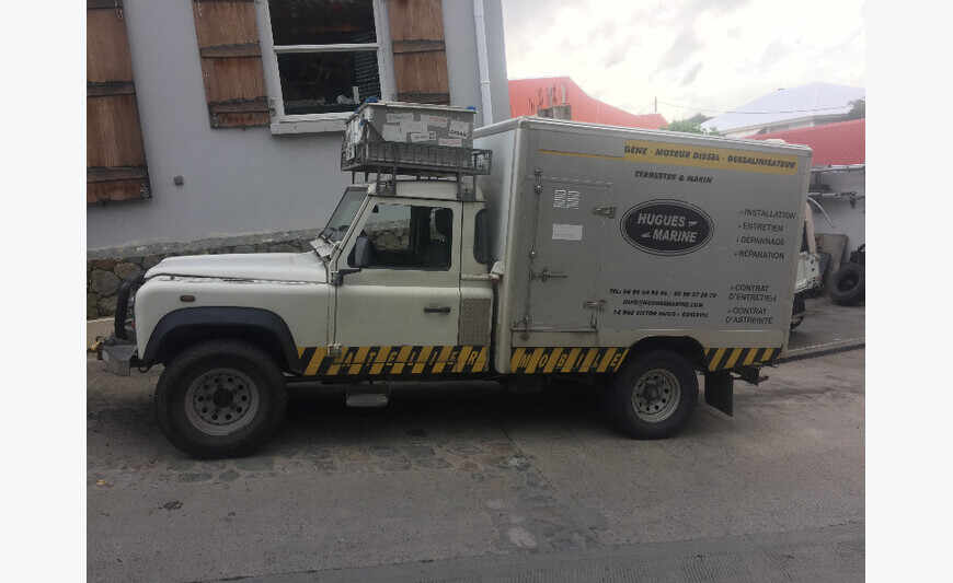 Land Rover Defender 130 mobile workshop