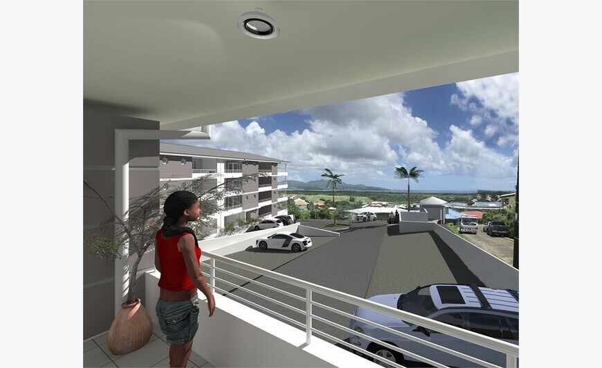 Ducos appartement T3 de 59,79 m²