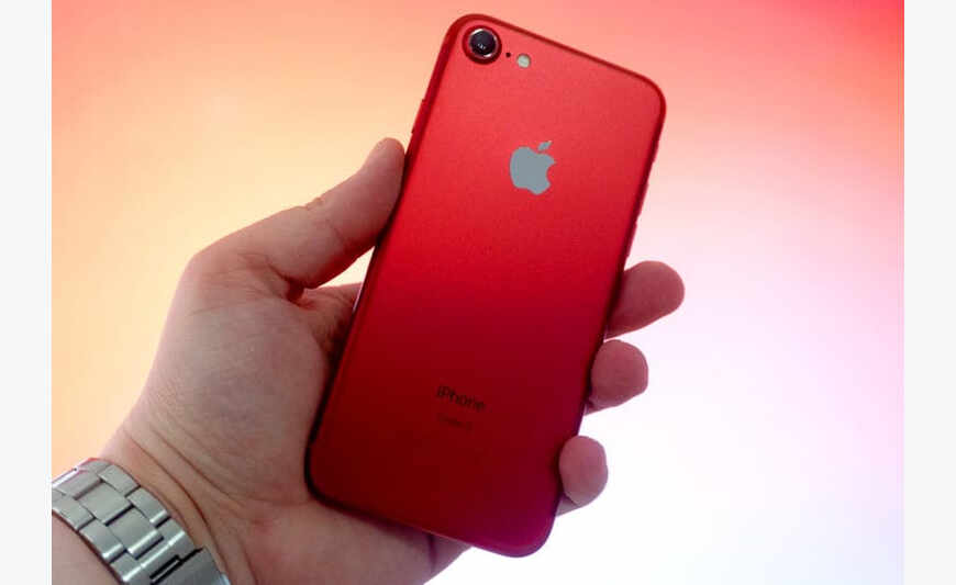iphone7 red product comme neuf