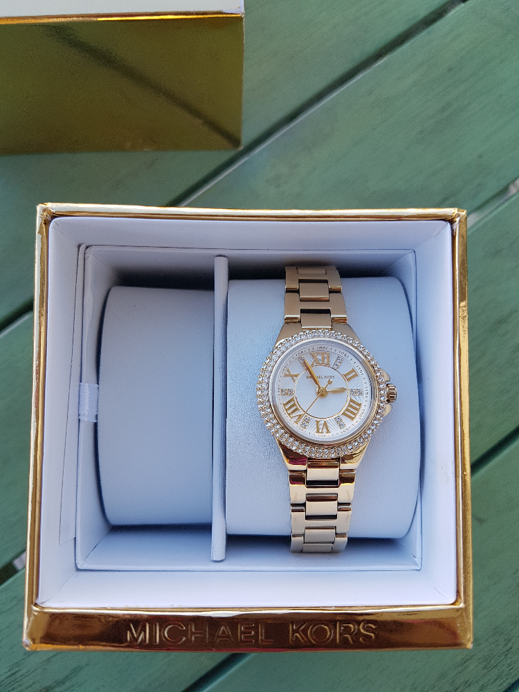 michael kors petite camille watch