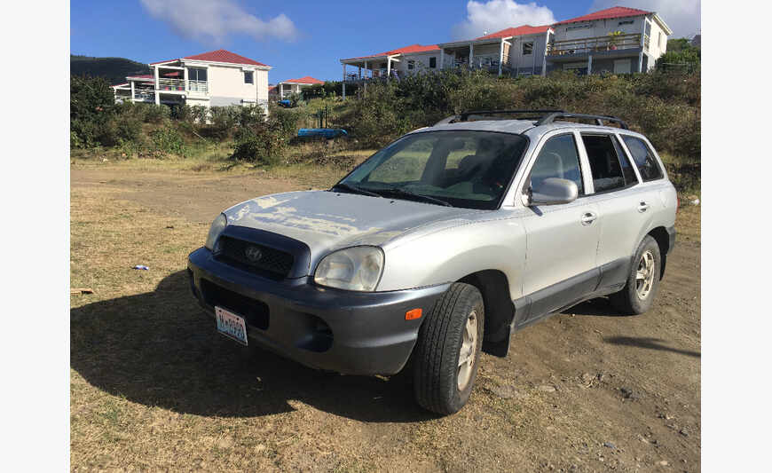 SUV Hyundai Santa Fe gris metal