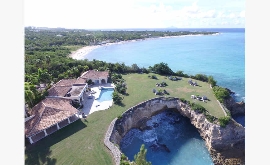 Propriété unique en bord de mer St. Martin FWI