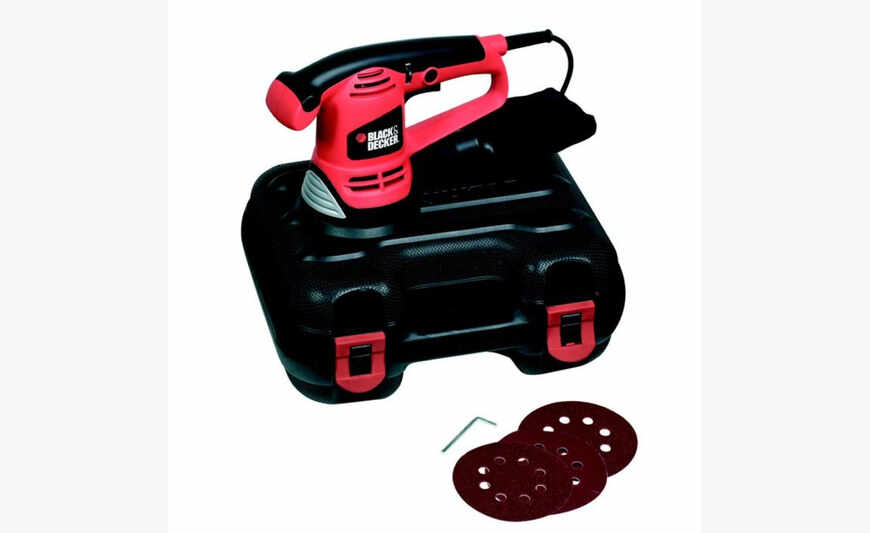 BLACK & DECKER Sander eccentric 125mm 480W