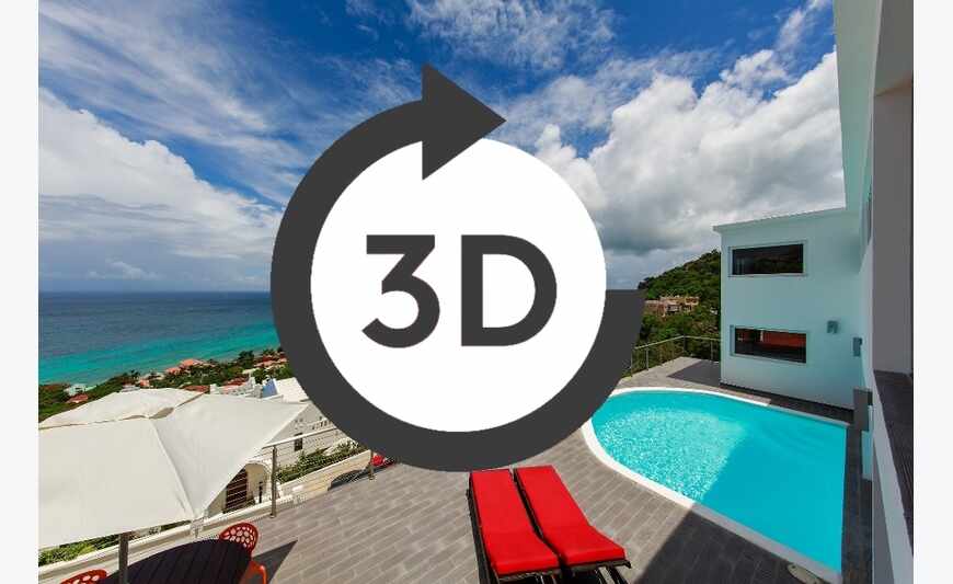 Villa contemporaine 3 b/r pour location à long terme