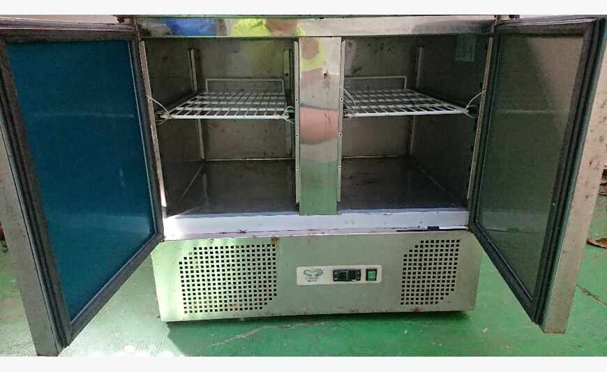 stainless steel fridge 2 doors