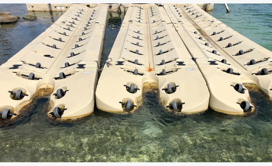 Ponton flottant EZ DOCK