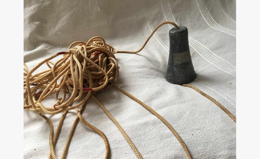 Calculation of the draught to rope-mass