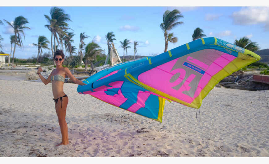 Asa de kitesurf F - um bandido 10 m 2