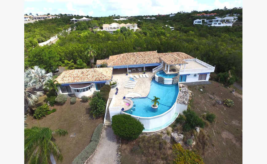 Villa de luxe Cascade Terres Basses St. Martin SXM