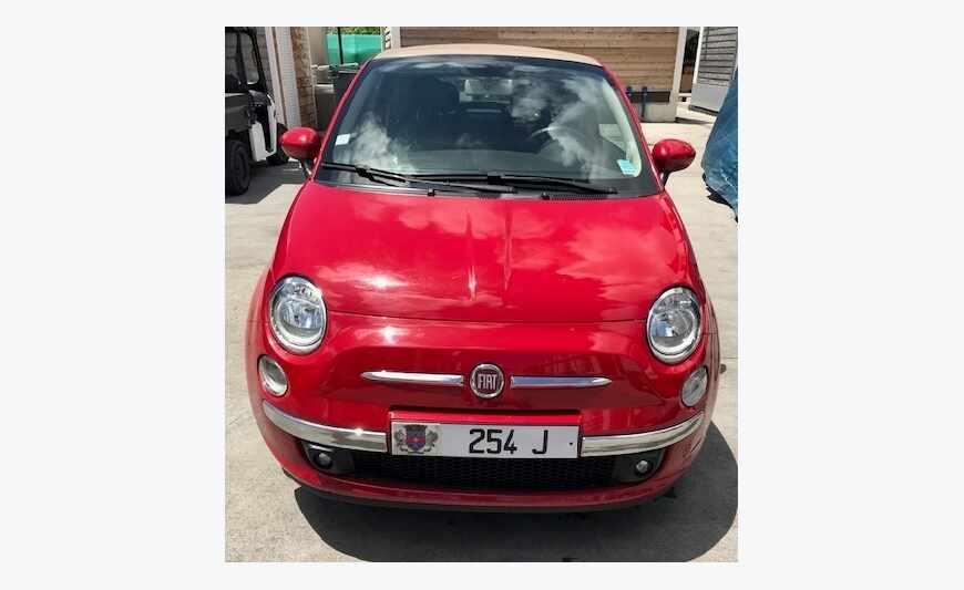 Fiat 500 Cabriolet Rouge
