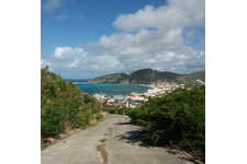 land has batire on the tops of Philipsburg