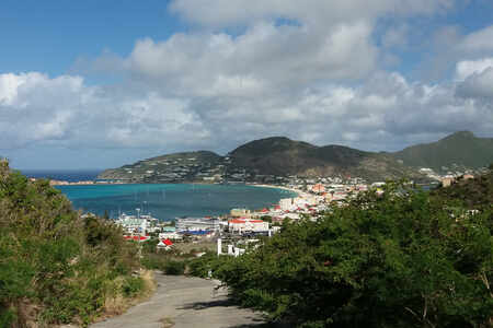 land has batire on the tops of Philipsburg